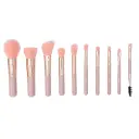 Kit de Brochas Mini Rosado x10 Trendy Animal Print