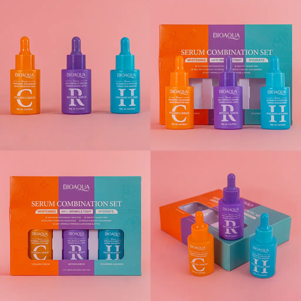 Trio Serum Antiedad Bioaqua 