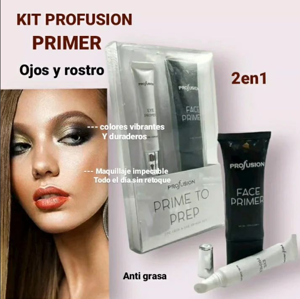 Kit Profusion, Face Primer y Eye Primer