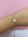 Pulseras Mariposa- Doradas Vivas