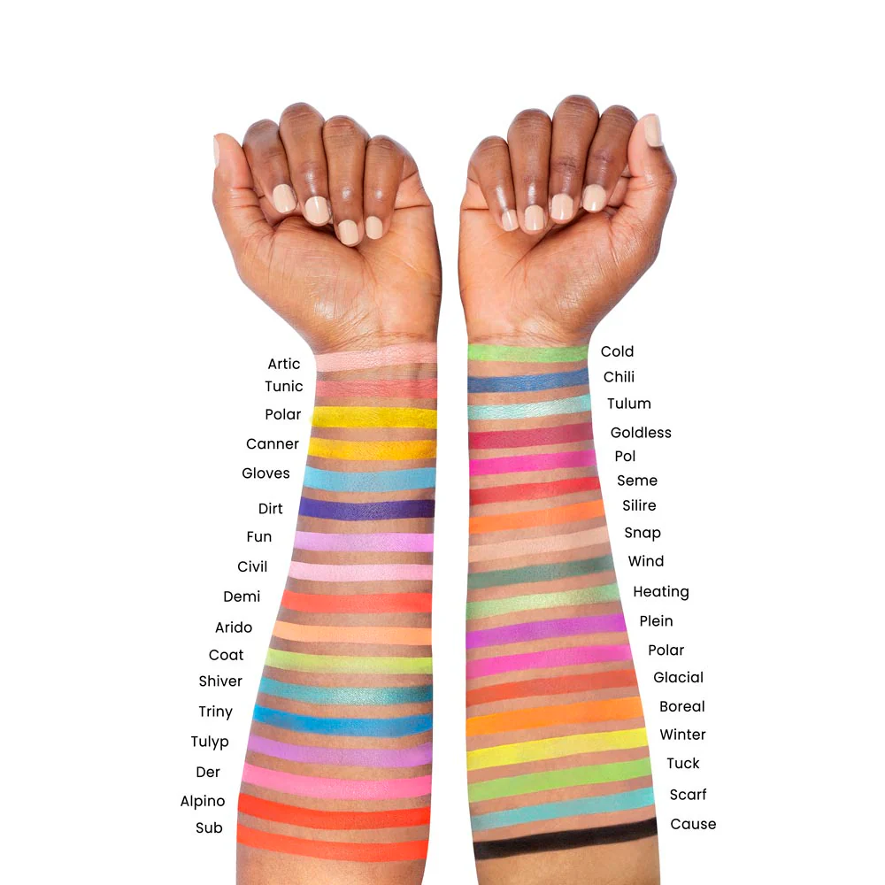 Paleta de Sombras Ártica Montoc