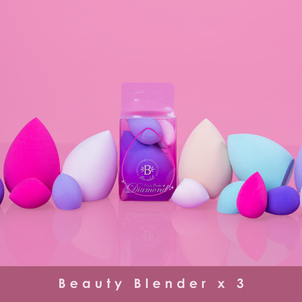 BEAUTY BLENDER MINI X3 BLOOMSHELL
