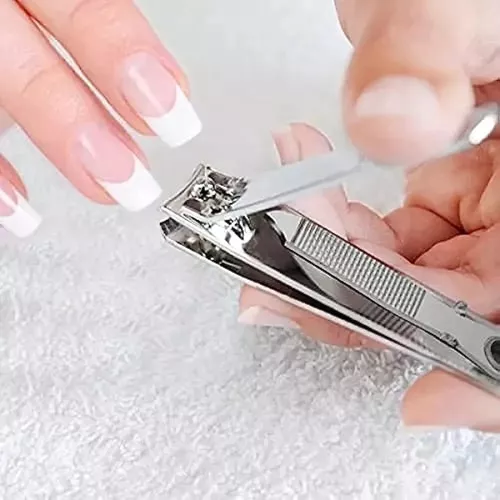 Corta Uñas En Metal Grande