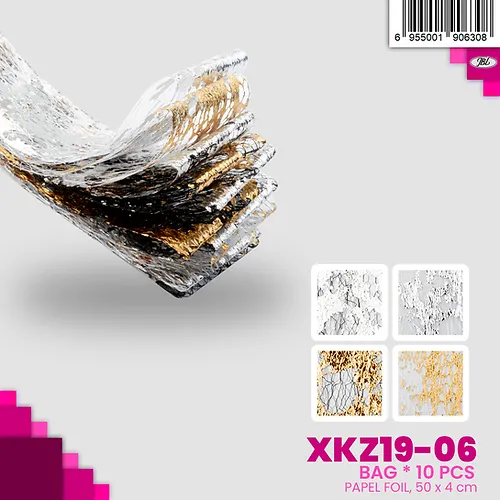 Papel Foil para Uñas