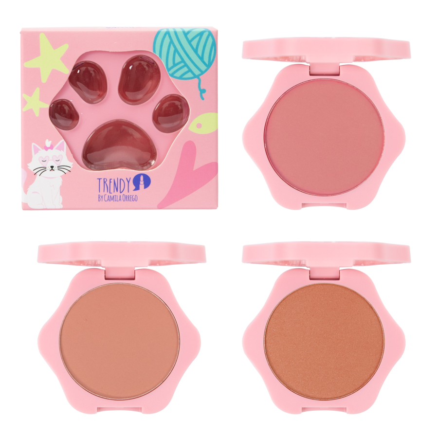 [CBT1500] Rubor Compacto Cat Trendy