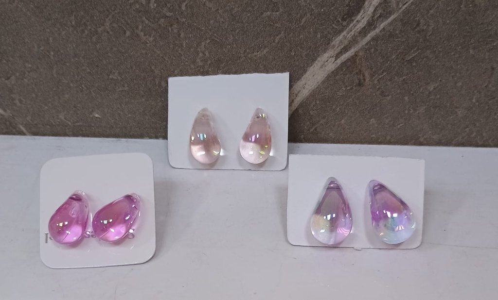 [AGP] Aretes y gotas coloridos