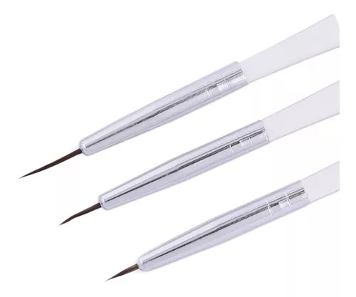 Pincel para Manicure x3 Unidades Engol
