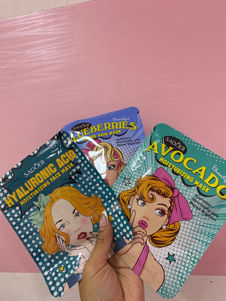 Velo Comic Acido Aguacate y Arándanos