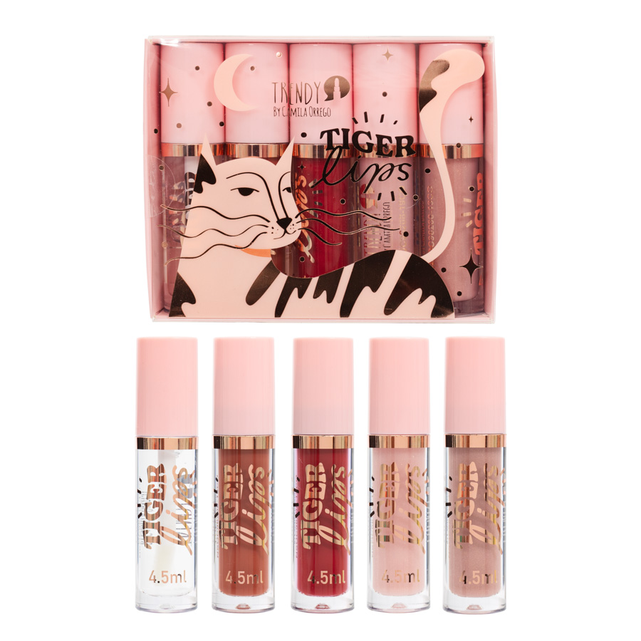 KIT DE LABIOS TIGER TRENDY