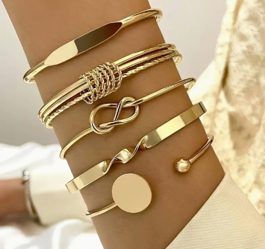 Pulseras Mariposa- Doradas Vivas