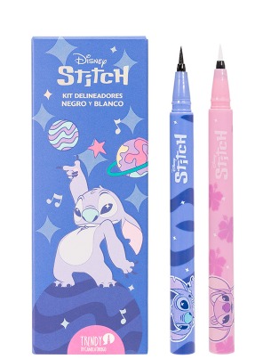 Kit de Delineadores Stich (Blanco y Negro) Disney x Trendy