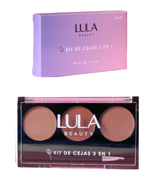 [3EN1CLARO] Kit de Cejas 3 en 1 Atenea lula