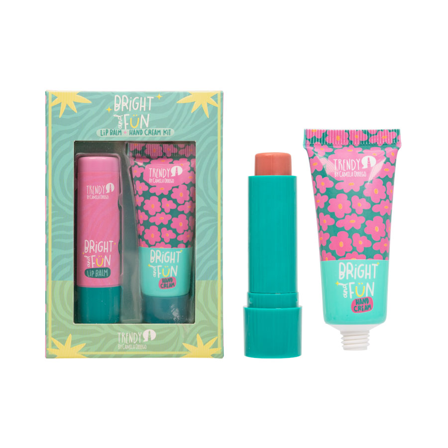 Kit de Crema y Brillo Bright and Fun Trendy