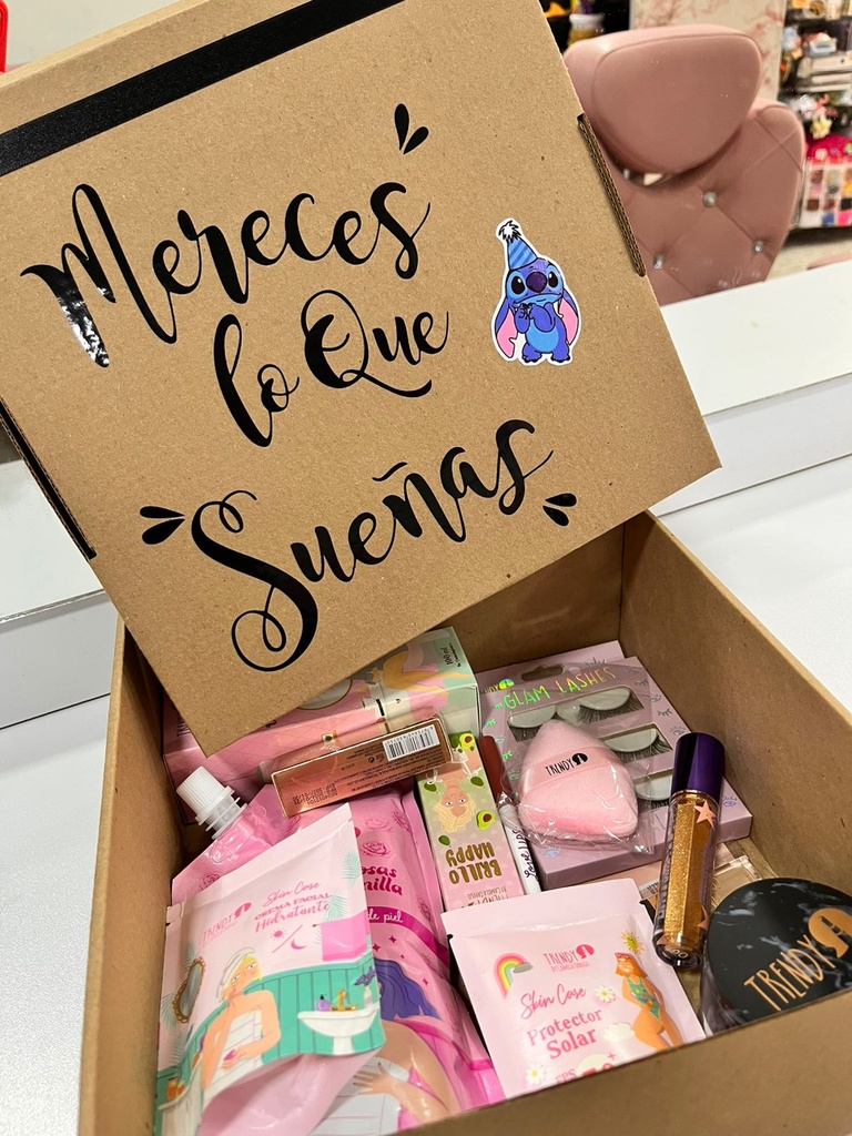 CAJA MARRON