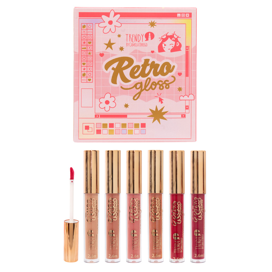 Retro Gloss Trendy Individual