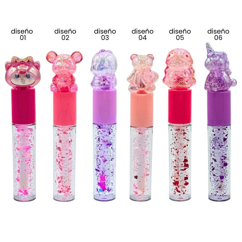 [FRI886] LIP GLOSS AMIGOS ENGOL