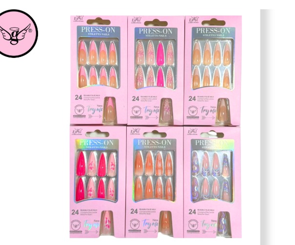 Uñas Press On Stiletto Nails