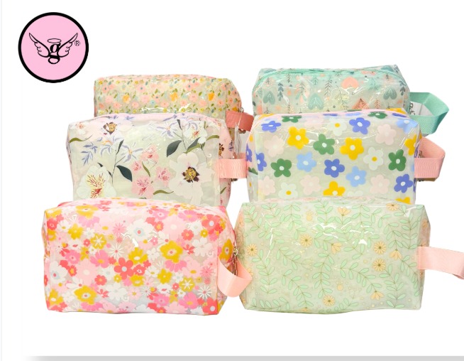 Cosmetiquera de Flores Engol