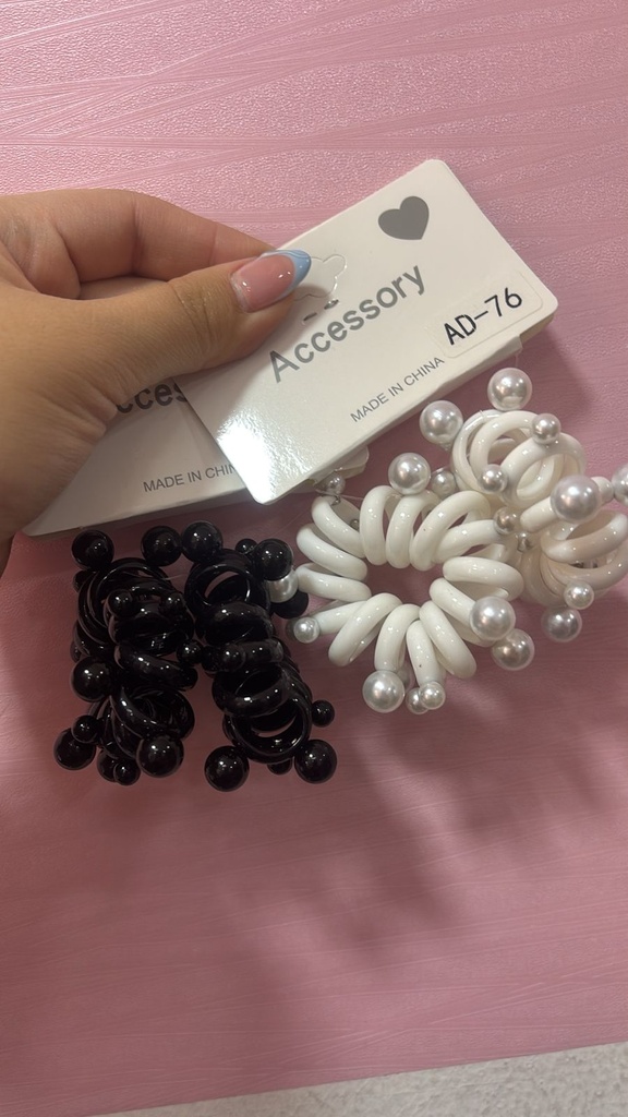 Moñas de Resorte Grandes x2