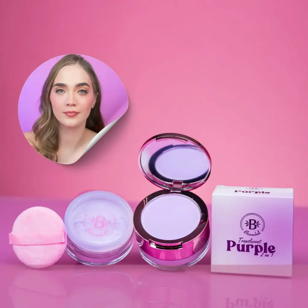 Polvo 2 en 1 Purple Bloomshell 