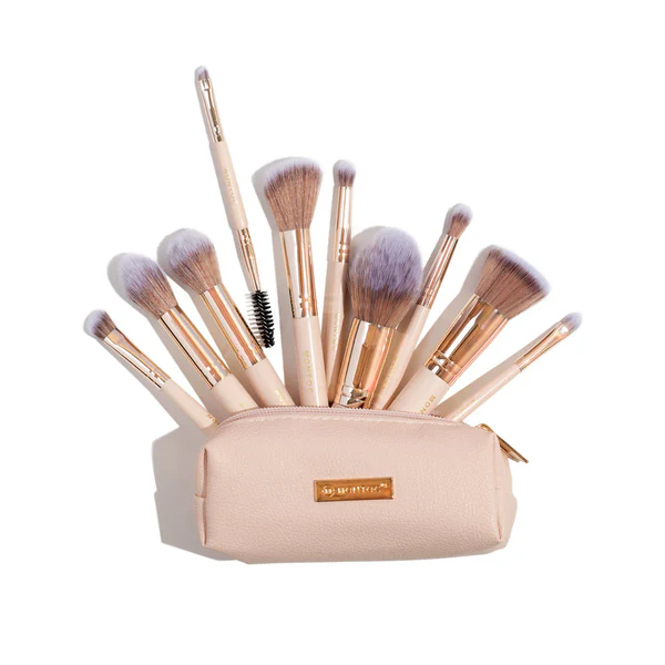 Kit de Brochas Viajero Nude Esencial Montoc