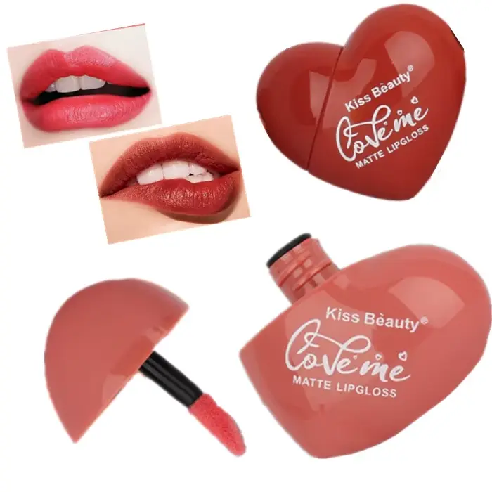 Lip Gloss Corazón Kiss Beauty
