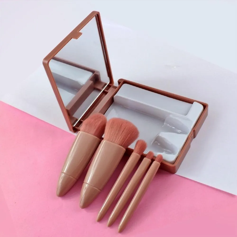 Set de Brochas Con Espejo