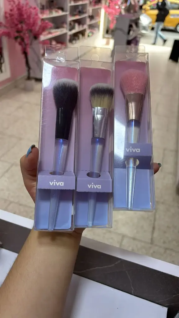 Brochas Individuales Base- Polvo- Rubor Viva