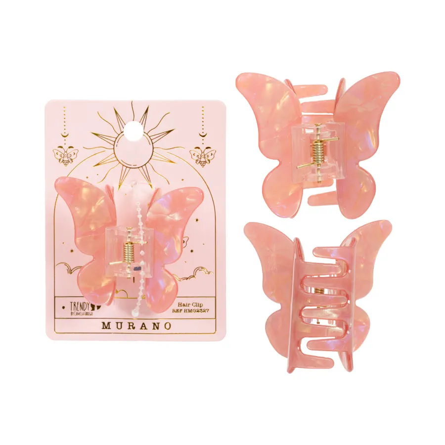 [HMM2327] Hair Clips Mariposa Grande Trendy