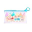 Set resaltadores x 6 helado miis kids