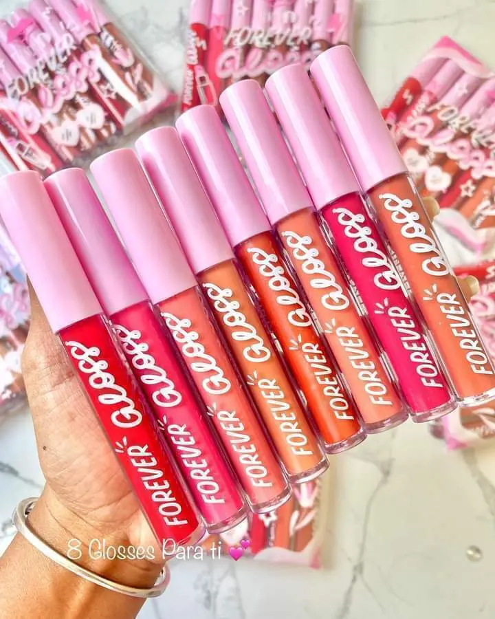 Kit x8 Forever Gloss Trendy