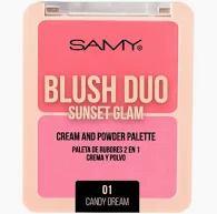 RUBOR 2 EN 1 SUNSET GLAM SAMY