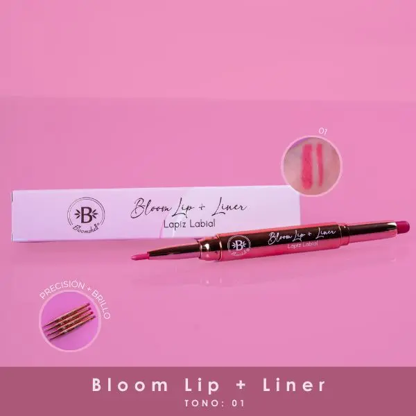 BLOOM LIP + LÁPIZ 