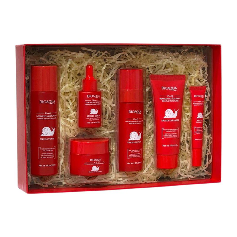 Kit Baba de Caracol Bioaqua Rojo
