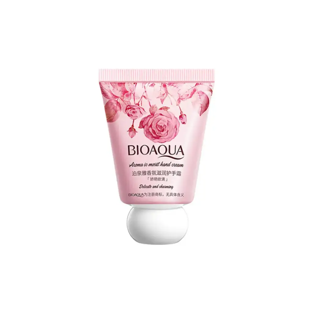 Crema para manos Bioaqua (rosa, azul y verde)