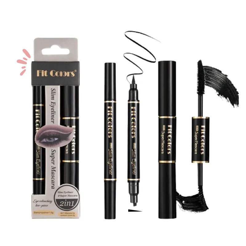 Delineador + Pestañina Fit Colors
