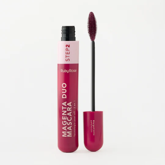 [HB-F000] Pestañina Duo black Cafe y Magenta Ruby Rose