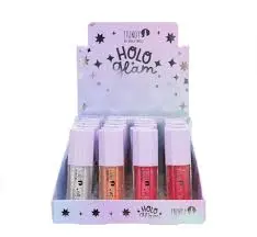 BRILLOS DE LABIOS HOLOGRÁFICOS TRENDY 