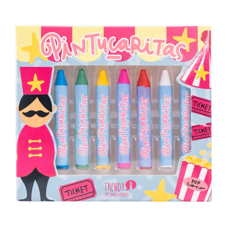 PINTUCARITAS CIRCO TRENDY LOCURA