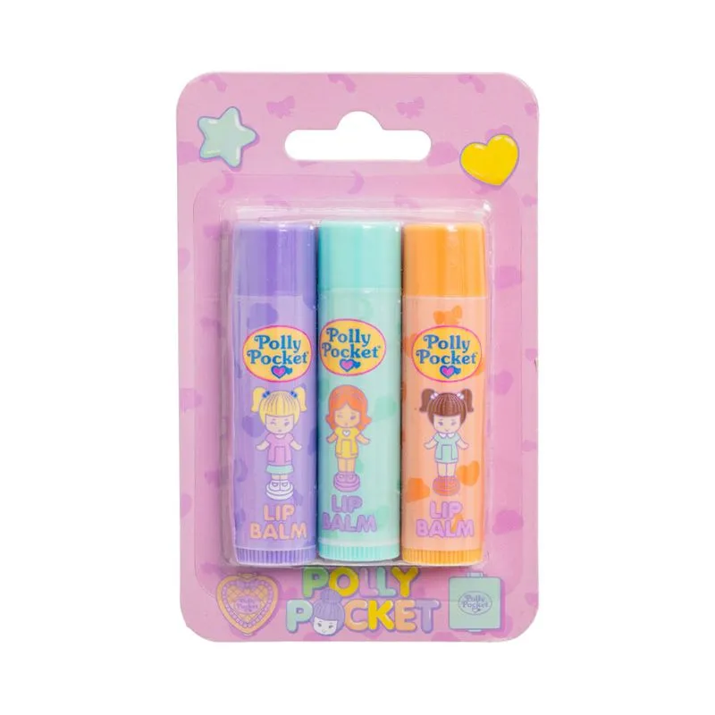 Kit Lip Balm X3 Polly Pocket 