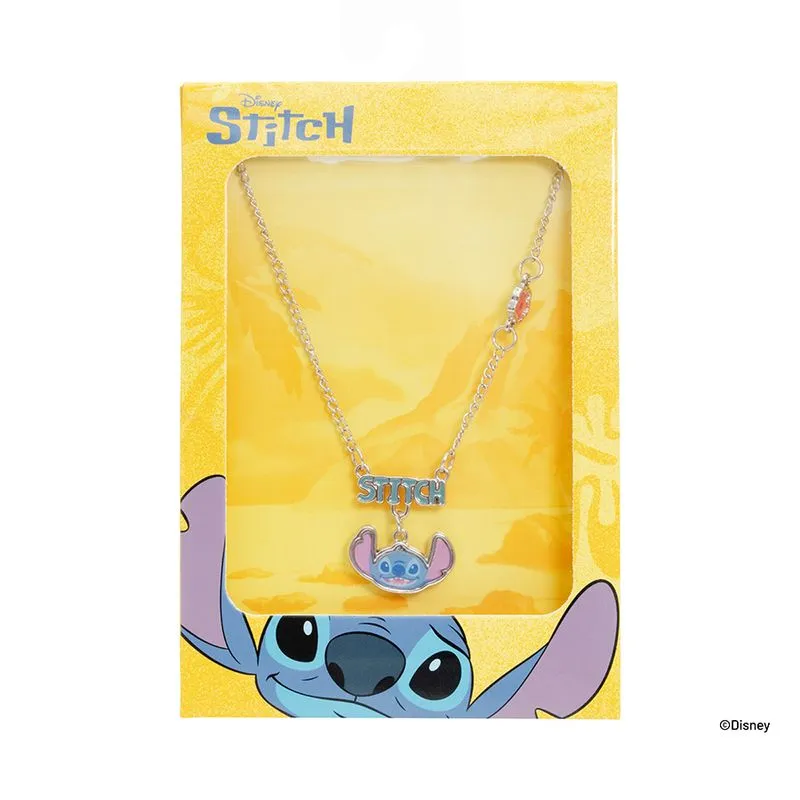 Collar Plateado Stitch