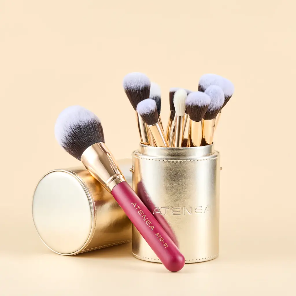 Kit de Brochas de ojos y rostro X9Pcs atenea