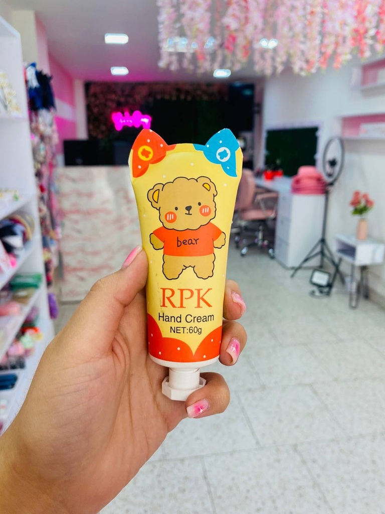 Crema para manos de oso