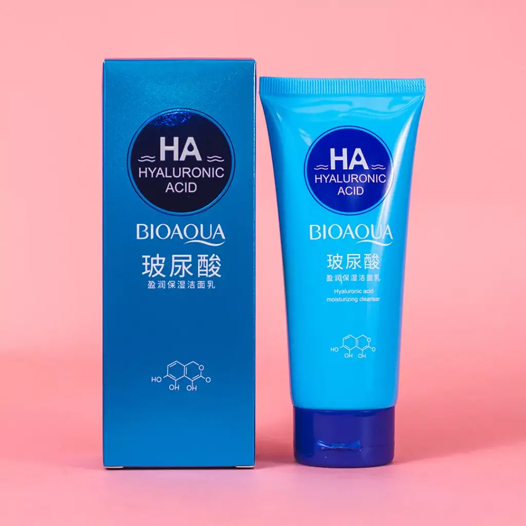 JABON ACIDO HYLURONICO AZUL BIOAQUA 