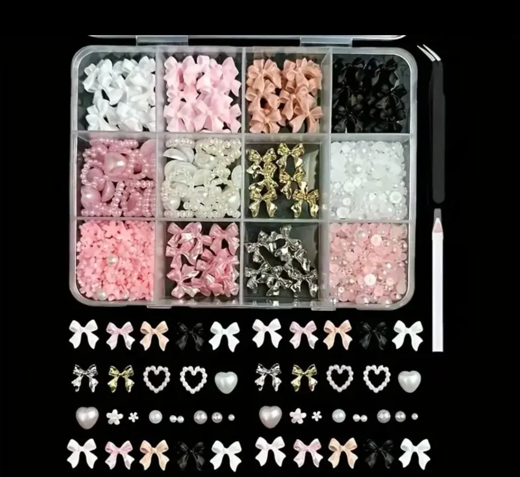 Caja Todo en Uno Para uñas