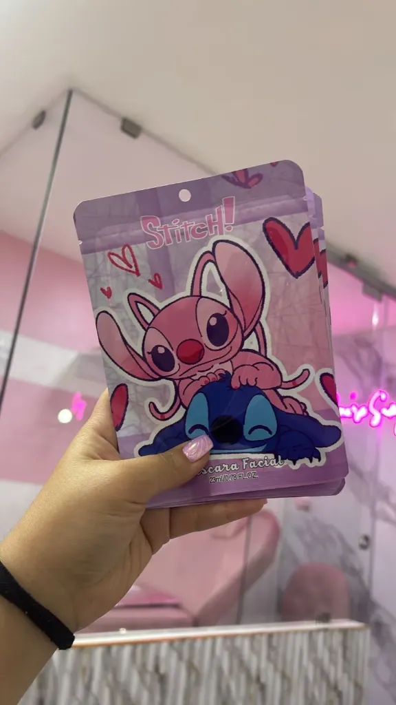 MASCARILLA VELO STITCH ANGEL