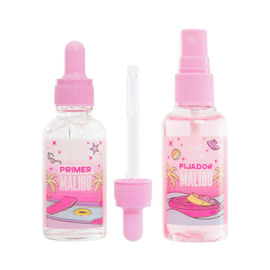 SERUM Y FIJADOR BARBIE MALIBU TRENDY