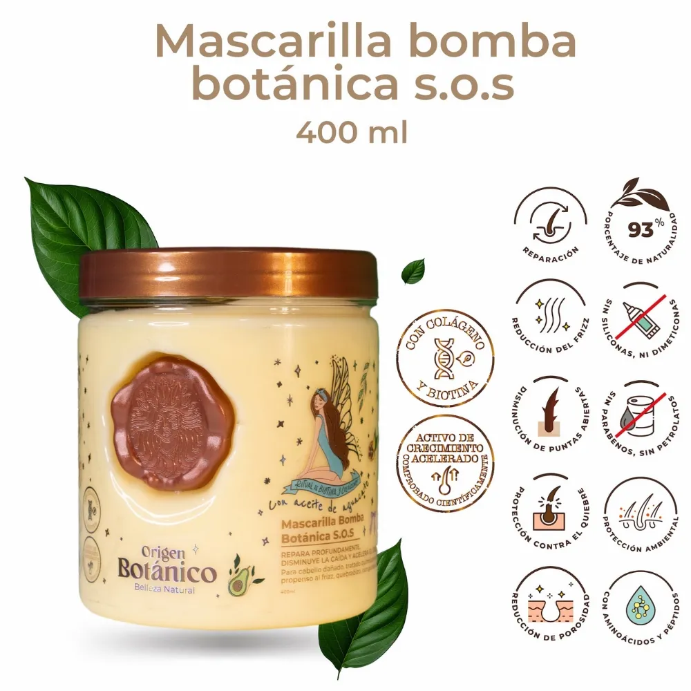 MASCARILLA BOMBA BOTANICA RITUAL BOTANICO