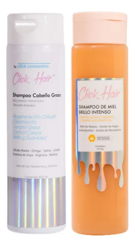 SHAMPOO DE AJI Y MIEL CLICK HAIR