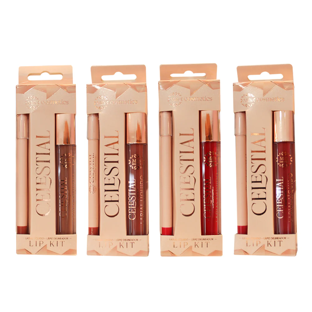 LABIAL CON DELINEADOR CELESTIAL MISS COSMETICS